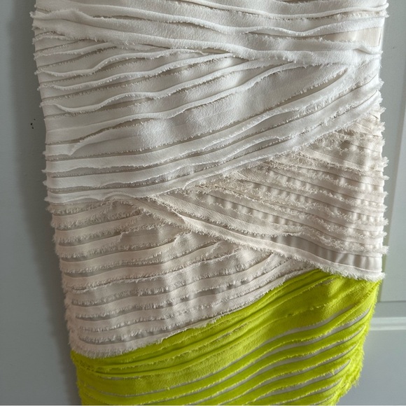 Bebe Asymmetrical Color block Dress - Picture 2 of 6